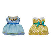 Calico Critters Town Dress Up Light Blue Yellow Set