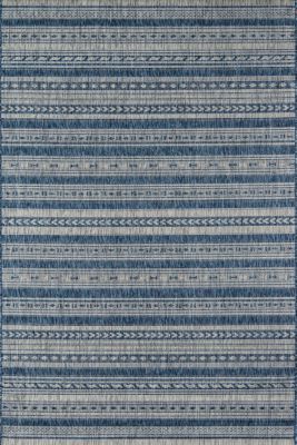 Momeni VILLAVI-04BLU2776 2'7" X 7'6" Runner Area Rug