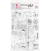 Ciao Bella Clear Stamp Set 6x8 Mail Box