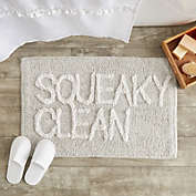 Juvale Non-Slip Bath Mat, Squeaky Clean Bathroom Rug (Nude, 32 x 20 Inches)