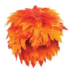Beistle Party Decorative Fall Leaf Wig - 12 Pack, (1/Pkg)