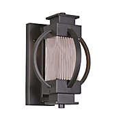 Xtricity - Outdoor Wall Light, Height 11.81 &#39;&#39;, From Bourne Collection, Black