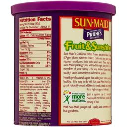 Sun-Maid California Pitted Plums Canister, 16 OZ