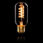Darice Cleveland Vintage Lighting Swirl E26 Base Edison Light Bulb - 40 Watts