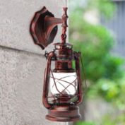 Kitcheniva Vintage Antique Rustic Lantern Lamp, ( B )