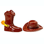 Disney & Pixar Toy Story 4 Woody Themed Salt & Pepper Shakers   Official Toy Story 4 Collectible Kitchenware   Ceramic Set Measures 3 Inches Tall
