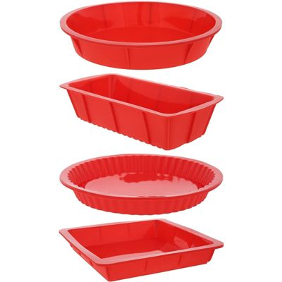 7 Silicone Baking Pans To encounter 31 Pieces Silicone Bakeware Set 24 Donut 