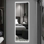 Homeroots Bed & Bath LED Backlit Rectangular Mirror