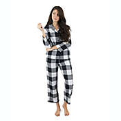 Leveret Women&#39;s Two Piece Flannel Pajamas Plaid