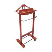 Proman Products Home Indoor Decorative Deluxe Valet in Dark Cherry