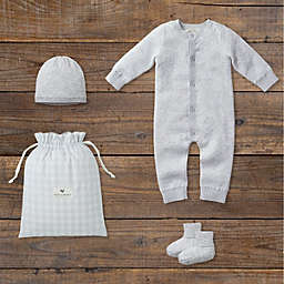 Hope & Henry Baby Jacquard Sweater Gift Set (Grey, 6-12 Months)