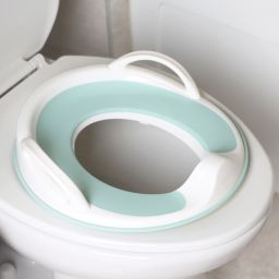 Jool Baby Products Potty Training Seat with Handles , Splash Guard, Non-Slip & Free Storage Hook