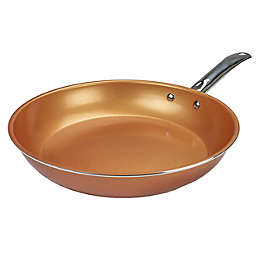 Brentwood  Induction Copper 11 Inch Frying Pan with Non-Stick, Ceramic Coating