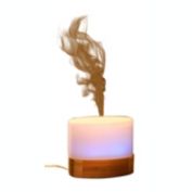 Sunpentown Ultrasonic Aromatherapy Air Humidifier Oil Diffuser with Bamboo Base