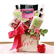 GBDS Love in Bloom Spa Gift Set - spa baskets for women gift