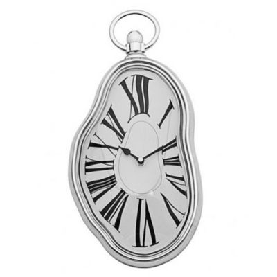Modern Home Salvador Dali Inspired Melting Wall Clock - 14.5" Persistence of Memory Timepiece