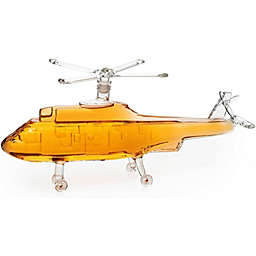 Helicopter Whiskey Decanter Black Hawk Chopper 8