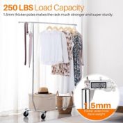 Hokeeper 250lbs Heavy Duty Commercial Clothing Garment Rack