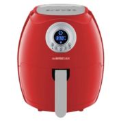 GoWise 3.7-Quart Digital Air Fryer + 100 Recipes - Red