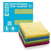 E-Cloth General Purpose Cloths - 4 Pack - Assorted