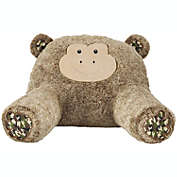 Mina Victory Plush lines Seat Back Monkey 21&quot; X 16&quot; Brown Indoor Plush Animal