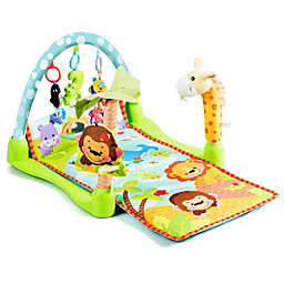 Gymax 4-in-1 Baby Activity Play Mat Activity Center w/3 Hanging Toys