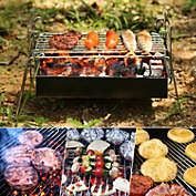 Image Barbecue Grill Folding Charcoal Stove Outdoor Cooking