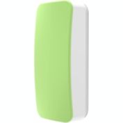 WallDeca Magnetic Premium Dry Eraser, Felt Bottom Surface, Made for White Boards (Green)