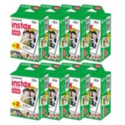 Fujifilm 2x10 Film Mini Instax Film Pack - 8 Packs - 160 Exposures