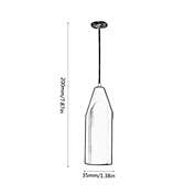 Kitcheniva Frother Electric Milk Mixer Drink Foamer, Silver