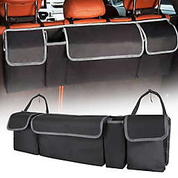 Eeekit Car Trunk Organizer 4 Pocket Back Seat Storage Box Bag