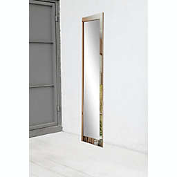BrandtWorks Modern Floor Mirror with Chrome Finish - 16\