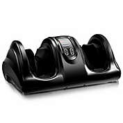 Slickblue Therapeutic Shiatsu Foot Massager with High Intensity Rollers-Black