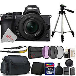 Z50 Mirrorless 20.9MP EXPEED 6 Image Processor Digital Camera with 16-50mm Lens with 32GB Accessory Kit