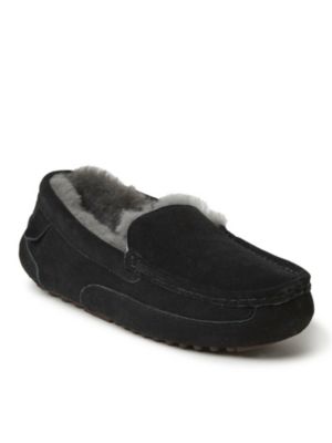 Fireside By Dearfoams Men's Melbourne Genuine Shearling Moccasin