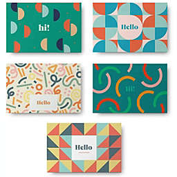 Rileys All Occasion Greeting Cards with Envelopes   50-Count, 5 Colorful Designs