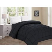 Elegant Comfort Comforter Ultra Plush Down California King , Black