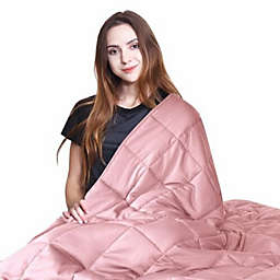 Stock Preferred Weighted Blanket Perfect for Sleep in Large Pink 20lbs