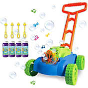 ToyVelt Bubble Lawn Mower for Kids - Automatic Bubble Machine with Music Sounds Best Toys for Toddlers Plus 4 x Bottles of Solution & 4 x Sticks - for Boys & Girls Ages 3 -12 Years Old