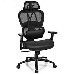 Costway Mesh Office Chair Recliner with Adjustable Headrest