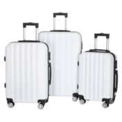 Ktaxon Luggage 3 Piece Set Suitcase Spinner Hardshell Lightweight TSA Lock