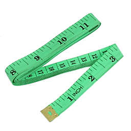 Unique Bargains Double Scale Body Sewing Flexible Ruler for Weight Loss Medical Body Measurement Sewing Tailor Craft Ruler, 4.92Ft 60