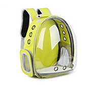 Kitcheniva Astronaut Pet Cat Dog Puppy Carrier Backpack Travel Bag Case Capsule Fullview, Yellow