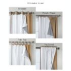 Alternate image 0 for Commonwealth Thermalogic Ultimate Multi Functional Blackout Liner - 45x113" - White