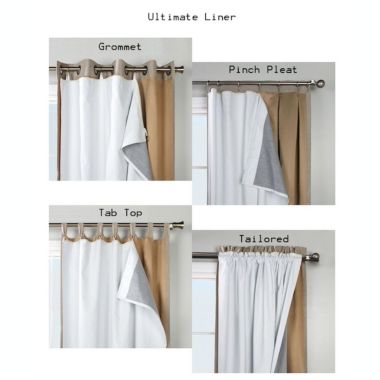 Commonwealth Thermalogic Ultimate Multi Functional Blackout Liner - 45x113" - White. View a larger version of this product image.