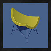 Great Art Now Mid Century Chair I by Posters International Studio 13-Inch x 13-Inch Framed Wall Art