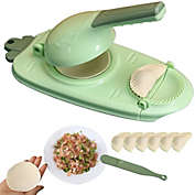 Kitcheniva 2 In 1 DIY Dumpling Maker, Green