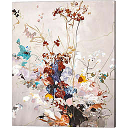 Metaverse Art Fall Floral by Design Fabrikken 16-Inch x 20-Inch Canvas Wall Art