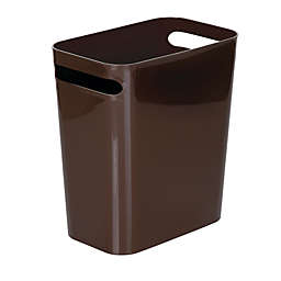 mDesign Slim Plastic Trash Can Garbage Wastebasket, 12