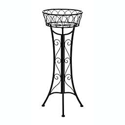 Summerfield Terrace Home Decorative Curlicue Single Plant Stand